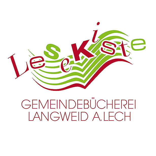 Gemeindebücherei <br> Langweid am Lech - Signet für die Lesekiste von Tomm Everett